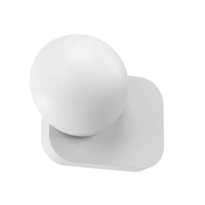 LUMIEN APPLIQUE AD 1 LUCE LED 7W LUCE CCT 2700K-3000K IN METALLO BIANCO, NERO E ORO DESIGN MODERNO