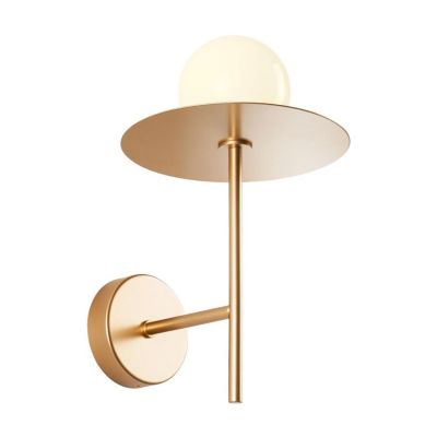 PLATO LAMPADA DA PARETE METALLO ORO O NERO ALTEZZA 32 CM DESIGN MODERNO LAMPADINA ATTACCO G9