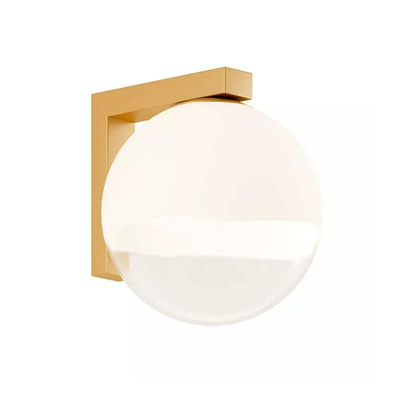 BERRY APPLIQUE A SFERA D18 CM IN METALLO CROMO O ORO LAMPADINA ATTACCO E27 DESIGN MODERNO