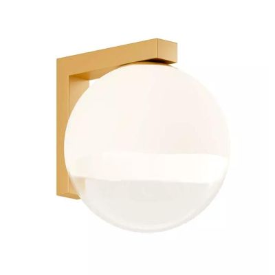 BERRY APPLIQUE A SFERA D18 CM IN METALLO CROMO O ORO LAMPADINA ATTACCO E27 DESIGN MODERNO