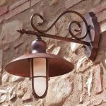 Lampade esterne classiche a parete