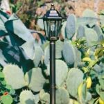 Lampade esterne classiche da terra